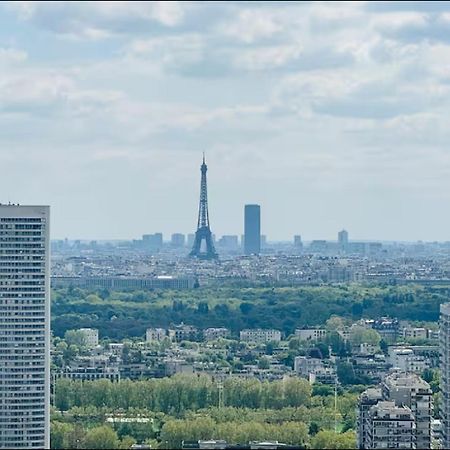 Apartment Paris La Defense Eiffel Tower Outlook Пюто Экстерьер фото